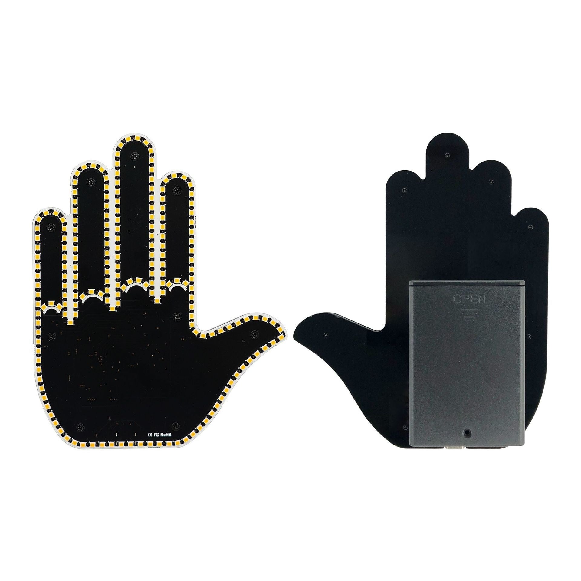 Gesture Light Car Multifunction Warning Anti-collision