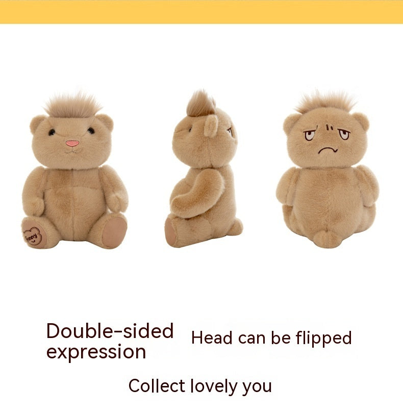 Face-changing Momo Bear Plush Toy