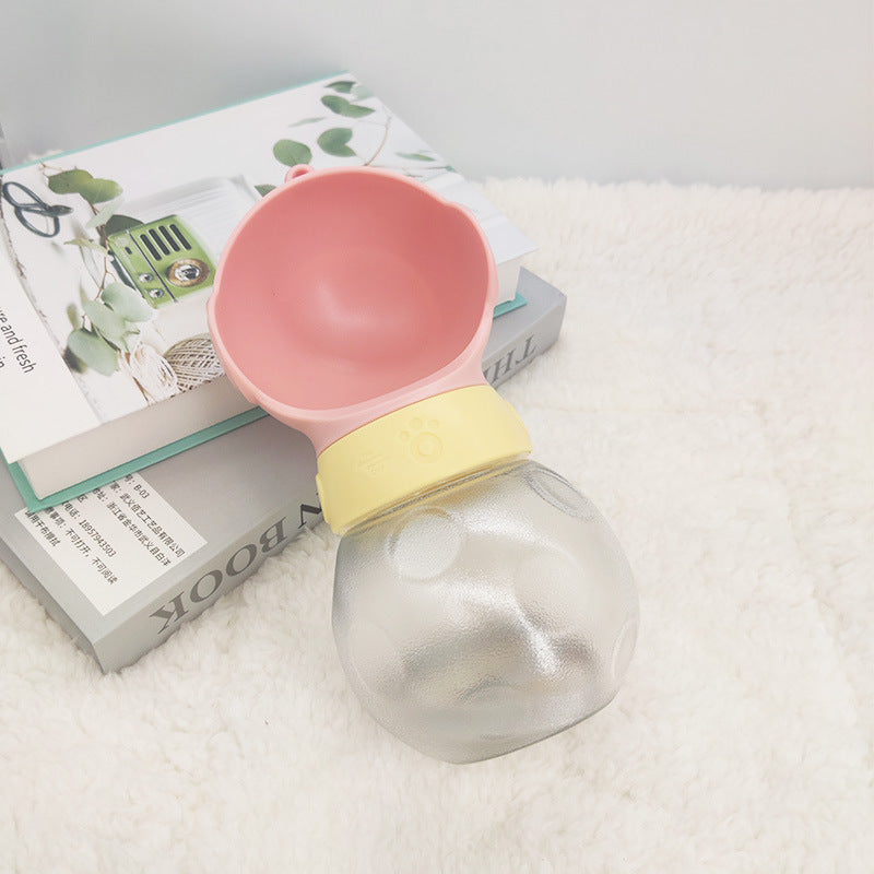 Pet Water Bottle Portable Travel Pet Drinker Leak Proof