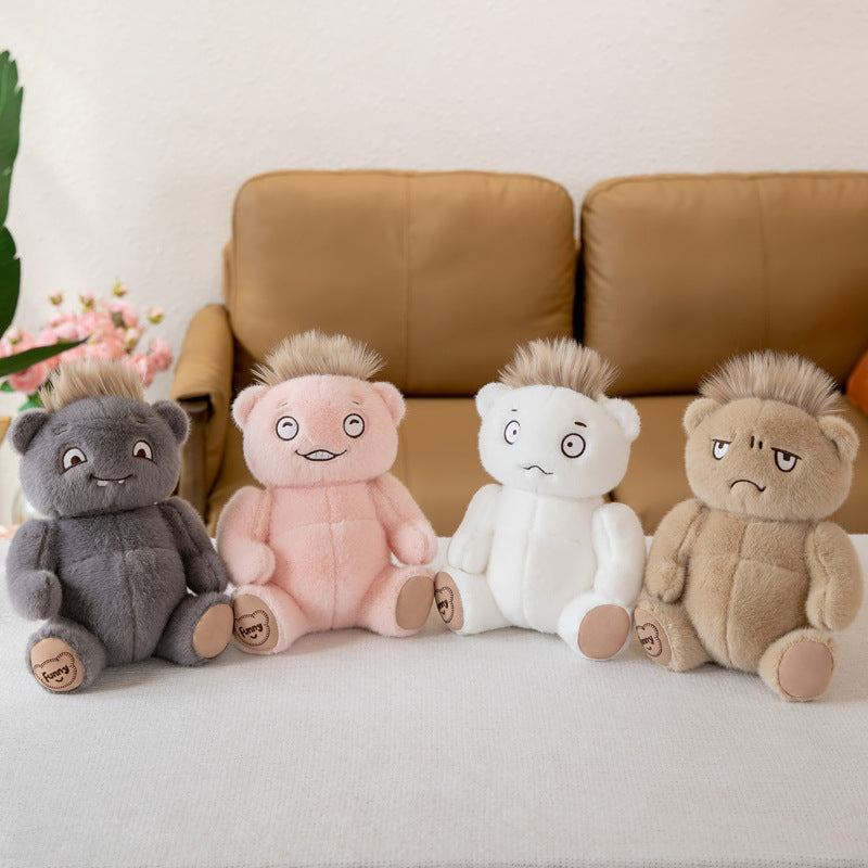 Face-changing Momo Bear Plush Toy