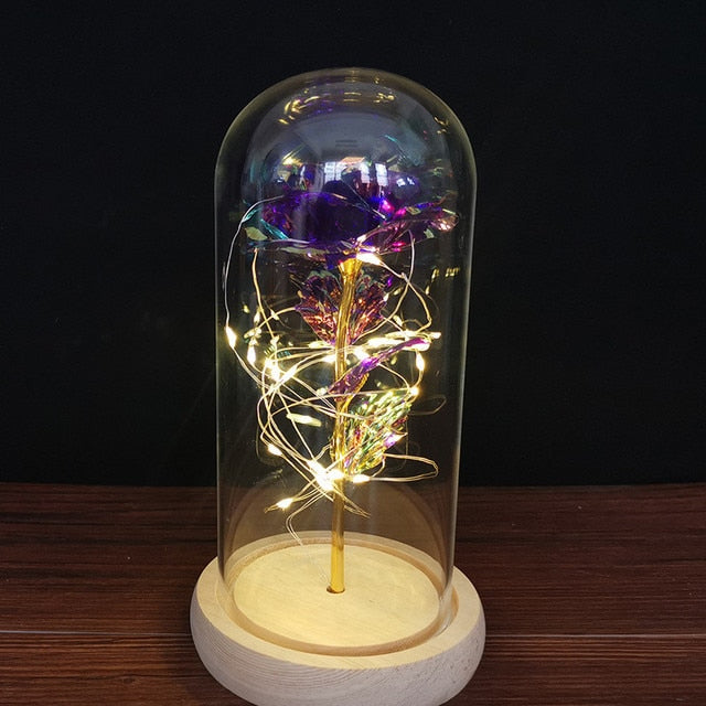 LED Enchanted Galaxy Rose - Kandy's Gadgets