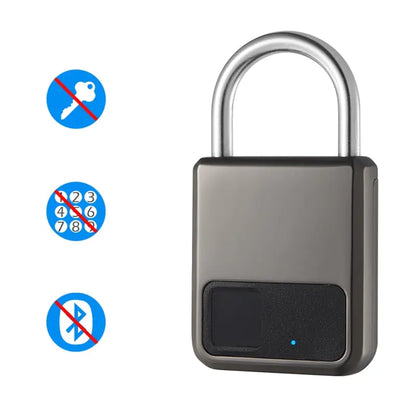 Fingerprint Padlock - Kandy's Gadgets