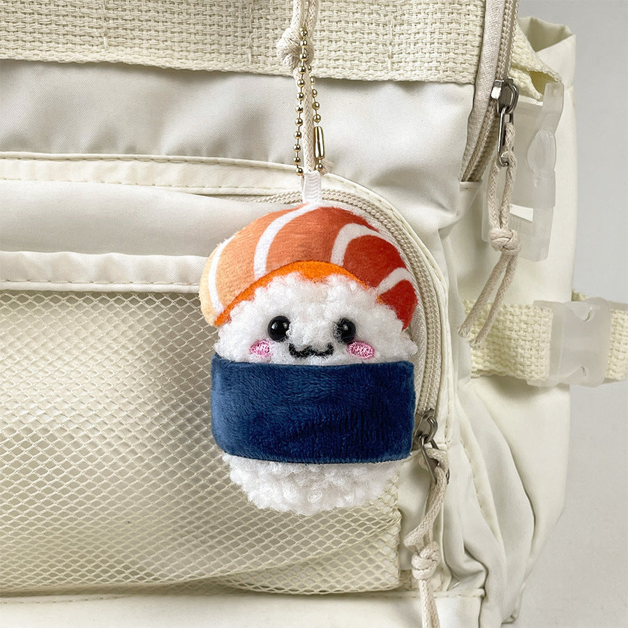 Salmon Doll Plush Pendant Keychain
