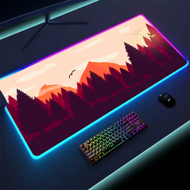 LED Mouse Pad - Kandy's Gadgets