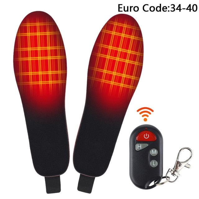 Rechargeable Insole Foot Warmer - Kandy's Gadgets