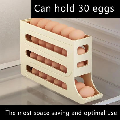 4 Tiers Egg Holder for Fridge - Kandy's Gadgets