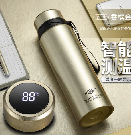 Gold Thermal Thermos - Kandy's Gadgets