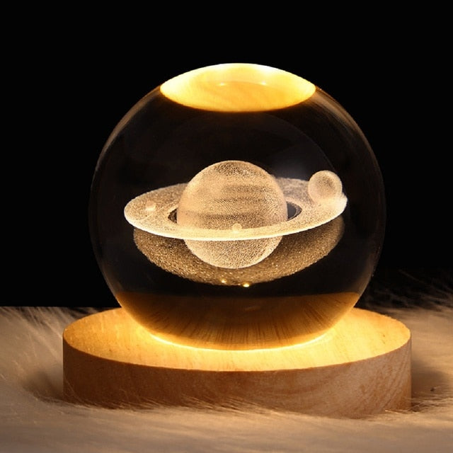 3D Laser Engraved Lamp