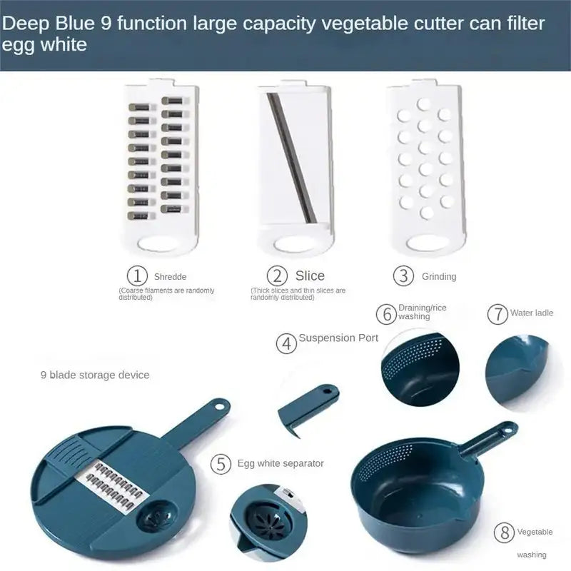 Multifunctional Vegetable Cutter Slicer - Kandy's Gadgets