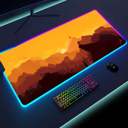 LED Mouse Pad - Kandy's Gadgets