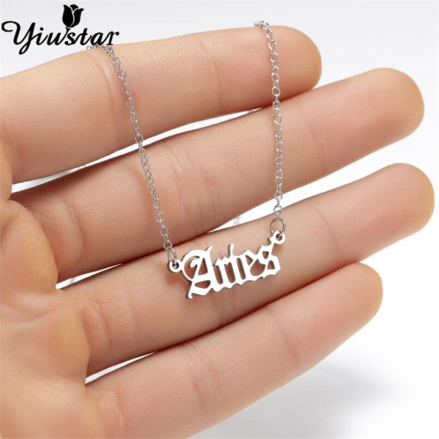 Zodiac Sign Necklace - Kandy's Gadgets