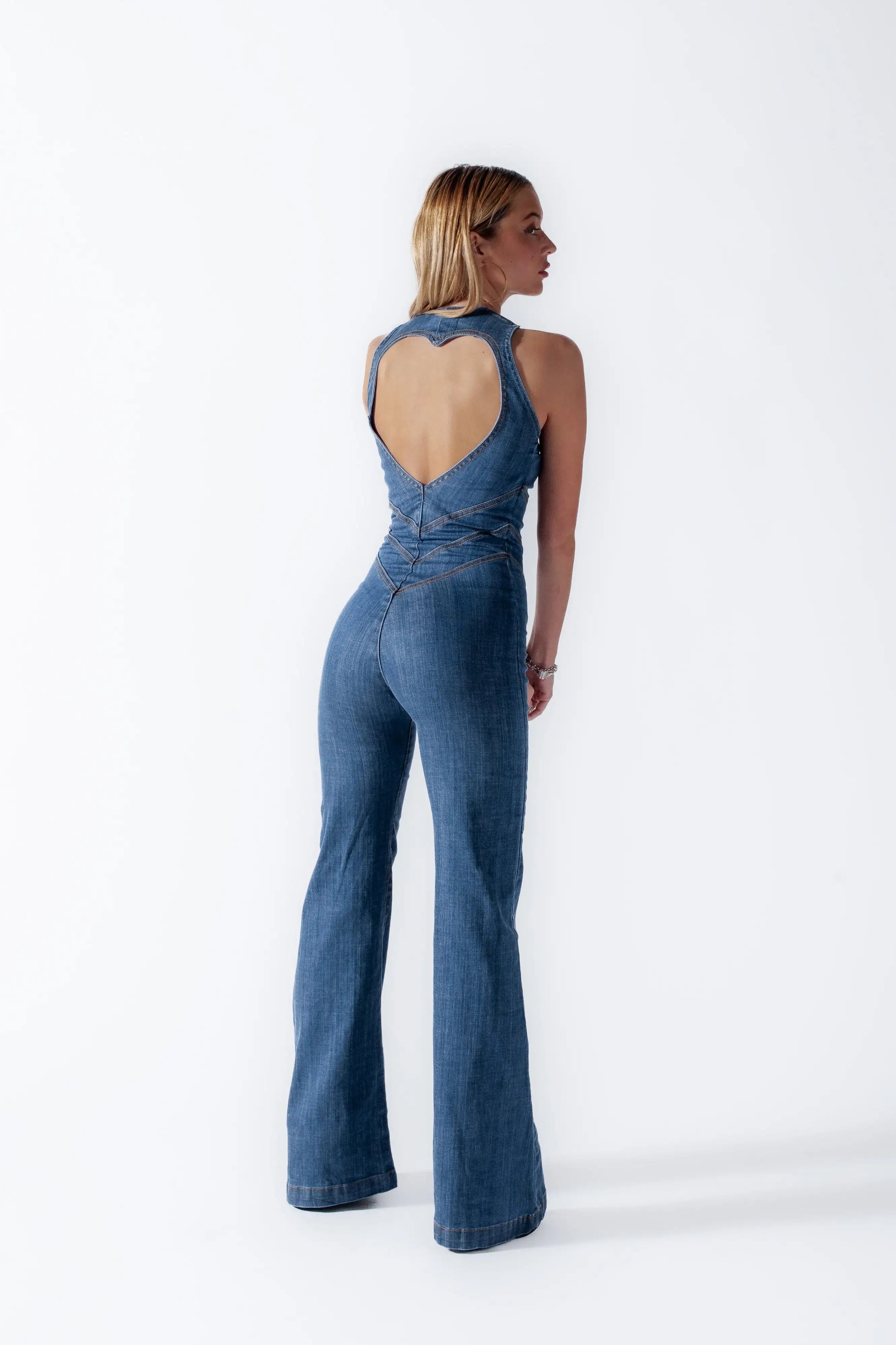 Backless Heart Jumpsuit - Kandy's Gadgets