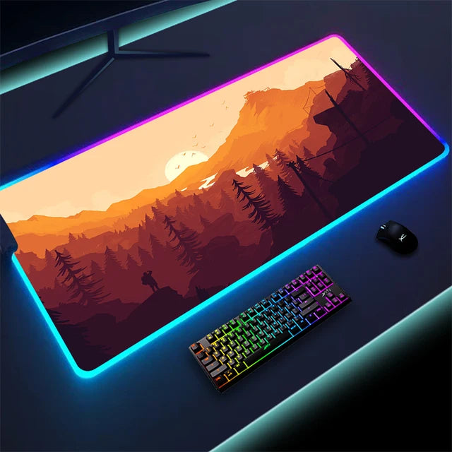 LED Mouse Pad - Kandy's Gadgets