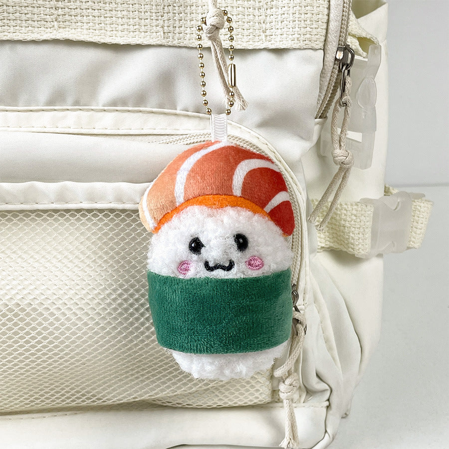 Salmon Doll Plush Pendant Keychain