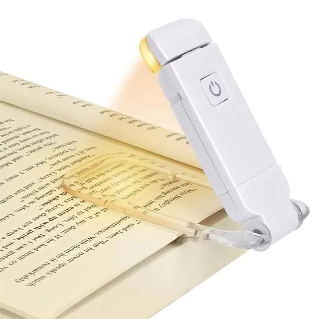 LED Rechargeable Book Reading Light - Kandy's Gadgets