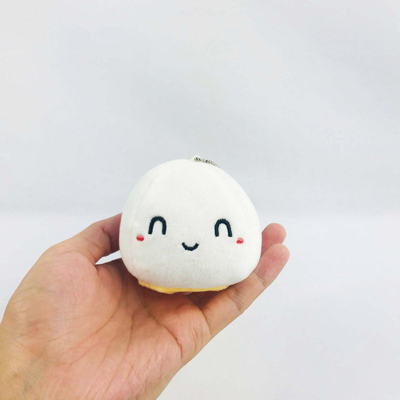 Turn-over plush doll keychain