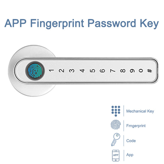 Smart Fingerprint Door Lock - Kandy's Gadgets