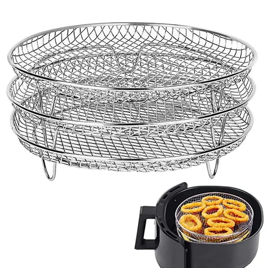 3-Layer Air Fryer Rack - Kandy's Gadgets