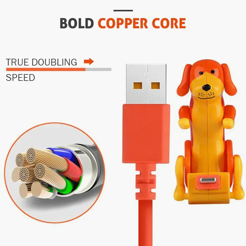 Funny Humping Dog Charger Cable - Kandy's Gadgets