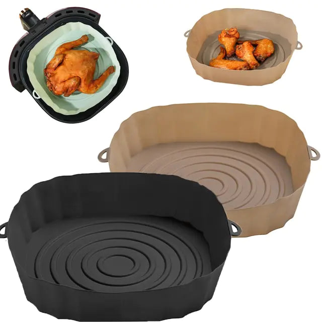 Air Fryer Silicone Basket - Kandy's Gadgets