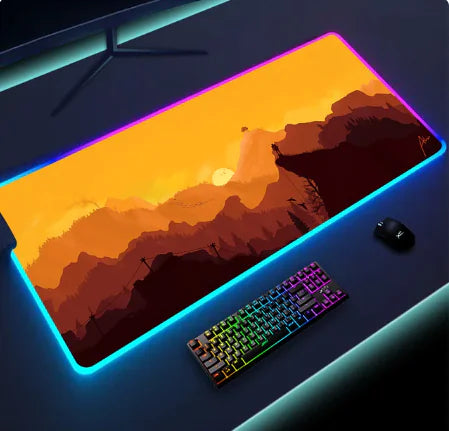 LED Mouse Pad - Kandy's Gadgets