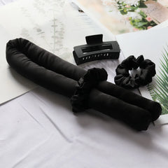 Pure Silk Heatless Curls Hair Curlers Hair Rollers with Hair Clip and Curling Ribbon No Damage to Hair Lazy Curler Set Headband