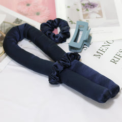 Pure Silk Heatless Curls Hair Curlers Hair Rollers with Hair Clip and Curling Ribbon No Damage to Hair Lazy Curler Set Headband