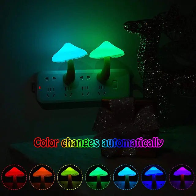 LED  Mushroom Night Light - Kandy's Gadgets