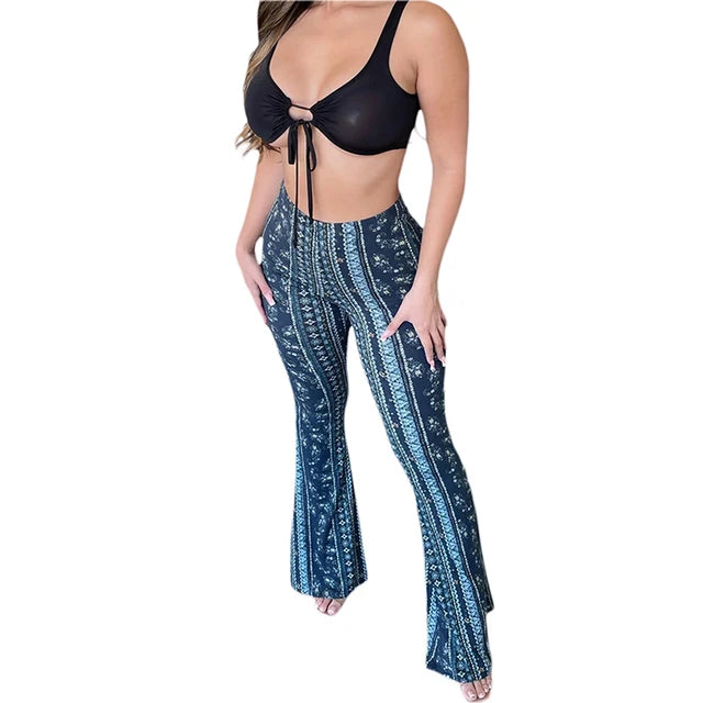 Women's  Flare Pants - Kandy's Gadgets