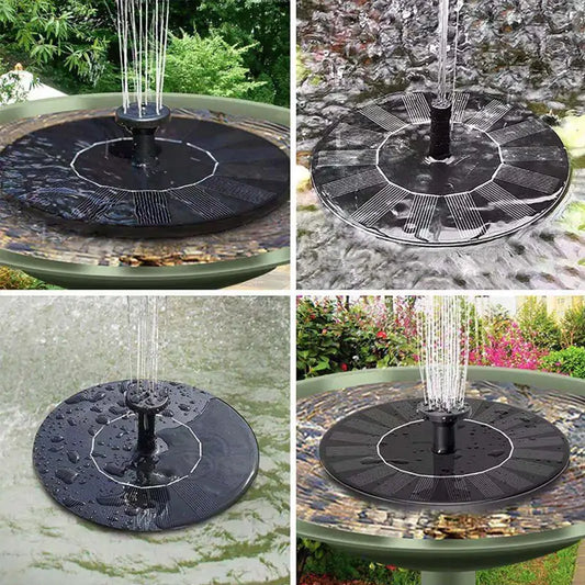 Solar Powered Water Fountain - Kandy's Gadgets