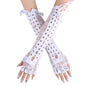 Elbow Length Half-finger Gloves - Kandy's Gadgets