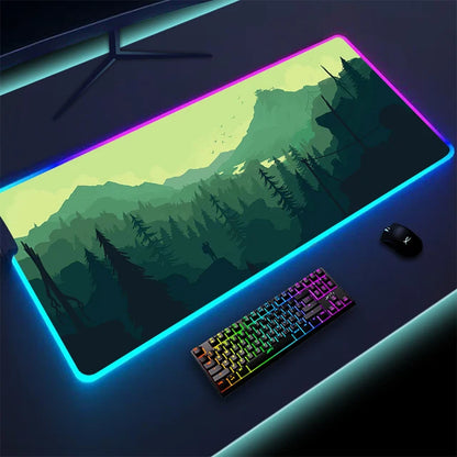 LED Mouse Pad - Kandy's Gadgets