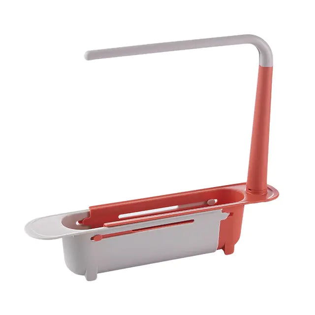 Telescopic Sink Organizer Rack Basket - Kandy's Gadgets