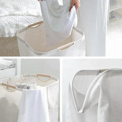 Large Laundry Basket Foldable Waterproof Dirty Clothes Basket Organizer Basket Toys Laundry Baskets Storage Fabric Organizers