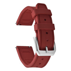 FKM Fluororubber Watch Band 20/21/22mm Quick Release Waterproof Replacement Strap For Rolex Dive Huawei Samsung Smartwatches