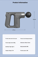 2025 New Intelligent High Frequency Massage Gun Electric Deep Tissue Muscle Relaxation Fitness Body Massager Fascia Gun