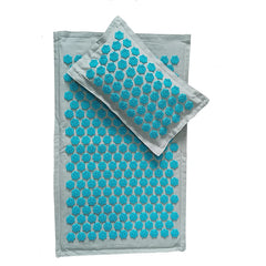 74*44cm Nature Linen Coconut Palm Massage Yoga Mat Sport Pillow Mat with Bag Lotus Spike Acupressure Mat Cushion Accupresure Mat