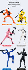 Creative Multi-Jointed Movable Shapeshift Robot 3.0 3D Printed Mannequin Dummy Action Model Doll Toy Kid Christmas Decora Gift