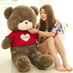 Giant Teddy Bear Dolls Kawaii Soft Pillow Plush Toy Stuffed Animal Cute Sleep Cushion Home Bed Decoration Child Gift For Girls