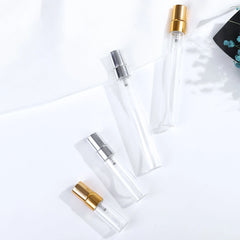 30/50pcs 100pcs 2ml/3ml/5ml/10ml Glass Refillable Perfume Bottle Empty Spray Bottle Atomizer Perfume Bottles  Metal spray bottle