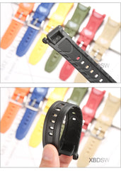 Watch Accessories Suitable for Casio Proterk PRG-240 PRG-40 Resin Watch Band 10631626 Replacement Wirstband Strap Bracelet