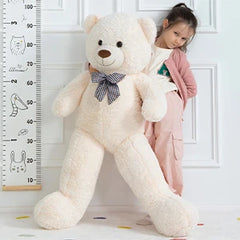 Giant Teddy Bear  4 Feet Stuffed Animal Stuffed Bear Baby Shower Life Size Large Teddy for Girlfriend Boyfriend Wife Children