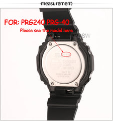 Watch Accessories Suitable for Casio Proterk PRG-240 PRG-40 Resin Watch Band 10631626 Replacement Wirstband Strap Bracelet