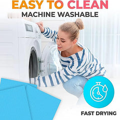 Kitchen Dishcloths, Reusable Paper Towels for Counter and Dishware - Eco-Friendly Cellulose Sponge Cloths
