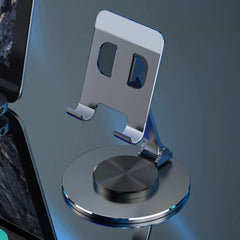 360° Rotate Metal Desk Mobile Phone Holder Stand For iPhone iPad Xiaomi Adjustable Desktop Tablet Table Cell Phone Stand