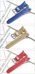 Watch Accessories Suitable for Casio Proterk PRG-240 PRG-40 Resin Watch Band 10631626 Replacement Wirstband Strap Bracelet