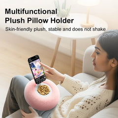 New Plush Pillow Magnetic Phone Bracket  Adjustable Angle Desktop Stand For Live Straming Video Chat Tiktok smartphone Holder