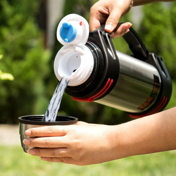 Large Capacity Thermos Bottle Outdoor Thermal Insulation Water Bottles Stainless Steel Travel Mug for Coffee Keep Hot Cold Drink