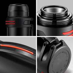Large Capacity Thermos Bottle Outdoor Thermal Insulation Water Bottles Stainless Steel Travel Mug for Coffee Keep Hot Cold Drink