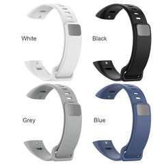 Silicone Smart Watch Strap Adjustable Universal Smartwatch Belt Waterproof Smart Watch Bands for Huawei Band 2/Band 2 Pro